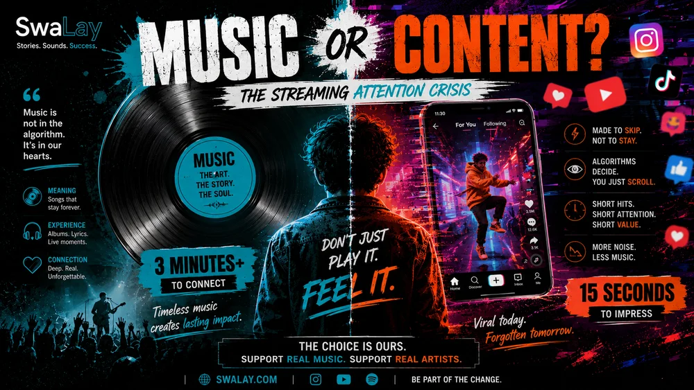 Has Music Become Content Instead of Art? The Streaming Attention Crisis
