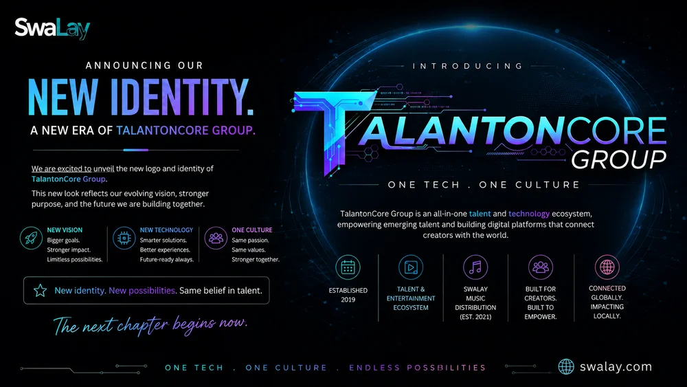 A New Face for the Group Behind Us: TalantonCore Unveils Its New Identity