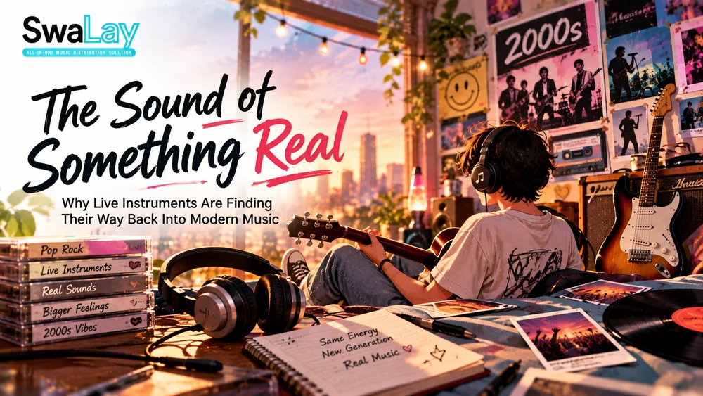 The Sound of Something Real: Why Live Instruments Are Finding Their Way Back Into Modern Music